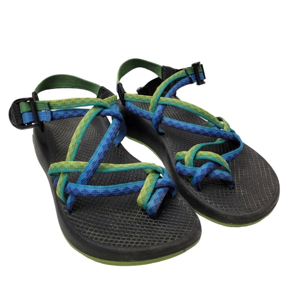 Chaco Yampa Sport Fresh Blue/green Vibram Zx/2 sandal size 7